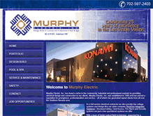 Tablet Screenshot of murphyelectricinc.com